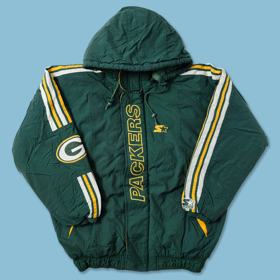 Vintage Starter Greenbay Packers Jacket Medium 
