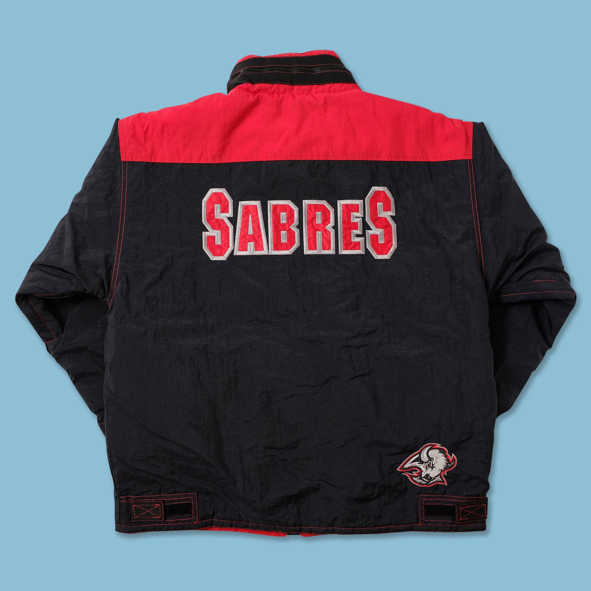 Vintage Buffalo Sabres Satin Jacket Size L - ShopperBoard