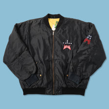 Vintage USA Padded Bomber Jacket Medium 