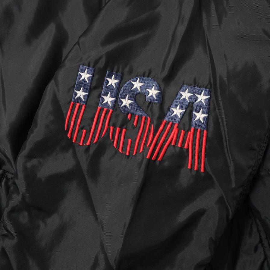 Vintage USA Padded Bomber Jacket Medium 