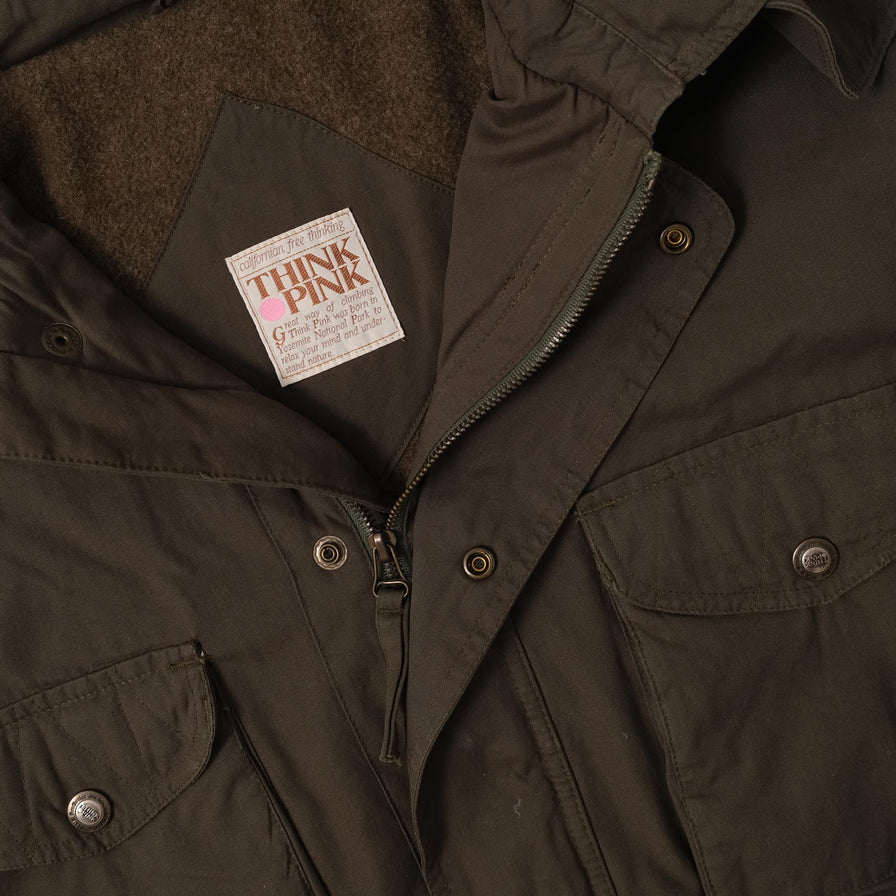 Vintage Think Pink Padded Jacket XLarge 