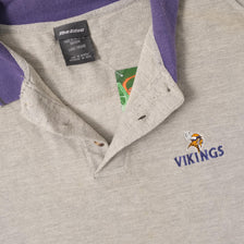 Vintage Minnesota Vikings Polo Large 