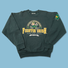 Vintage Fighting Irish Sweater Small 