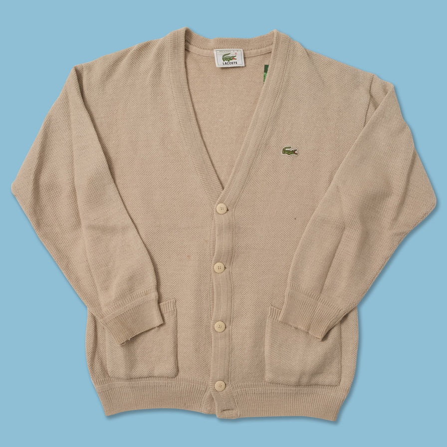Vintage Women's Lacoste Knit Cardigan Small 