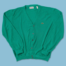 Vintage Lacoste Knit Cardigan Large 