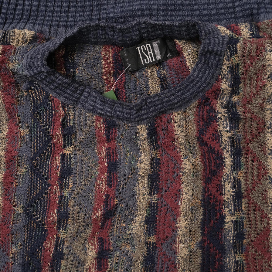 Vintage Knit Sweater XLarge 