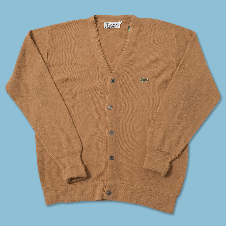 Vintage Lacoste Knit Cardigan Medium 