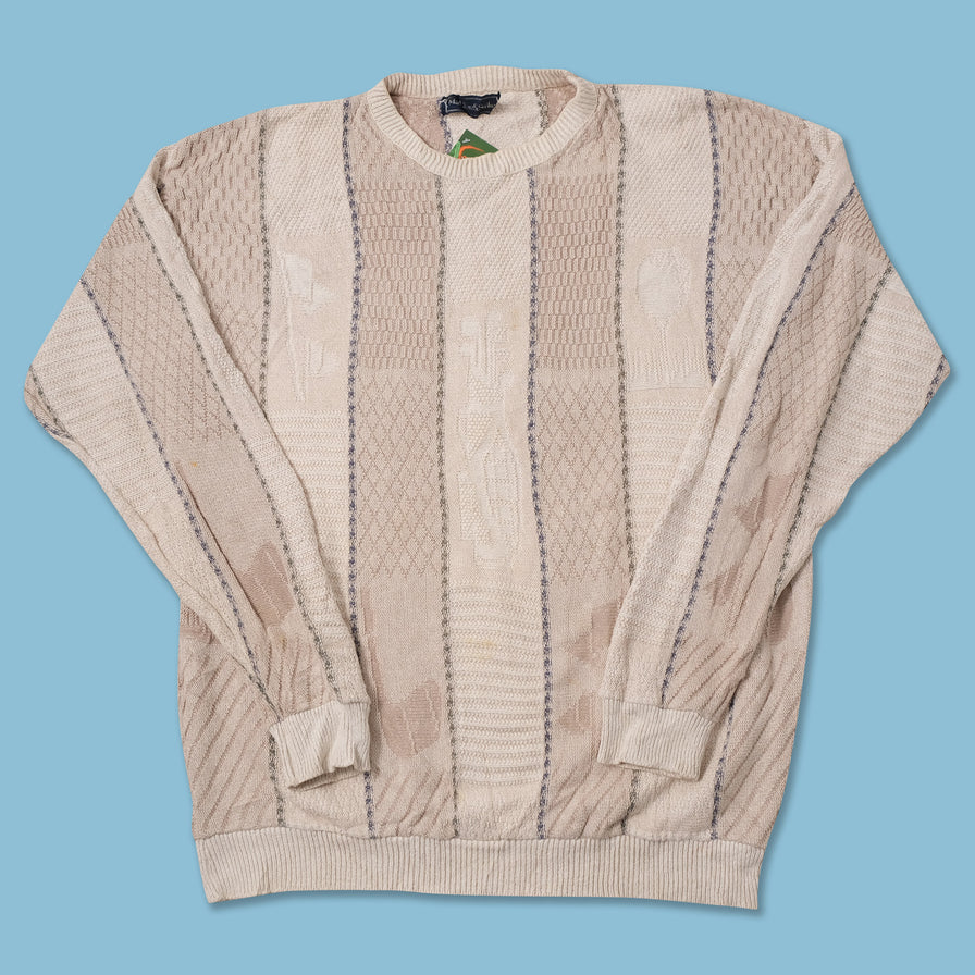 Vintage Knit Sweater XLarge 