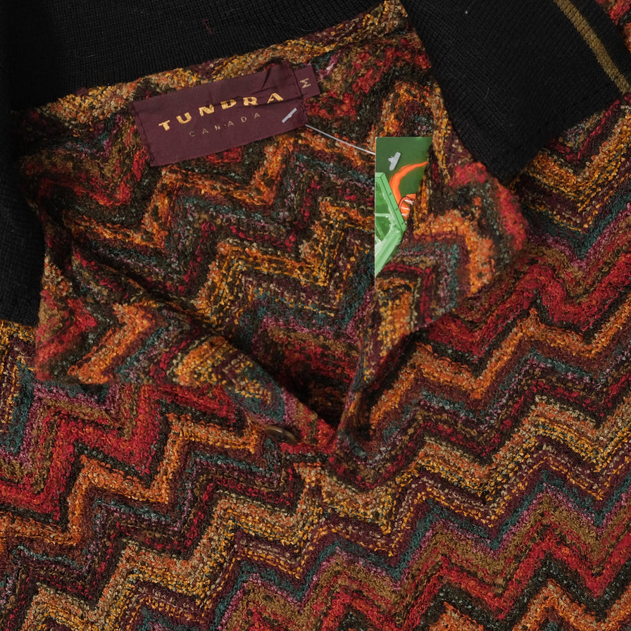 Vintage Tundra Knit Sweater Medium 