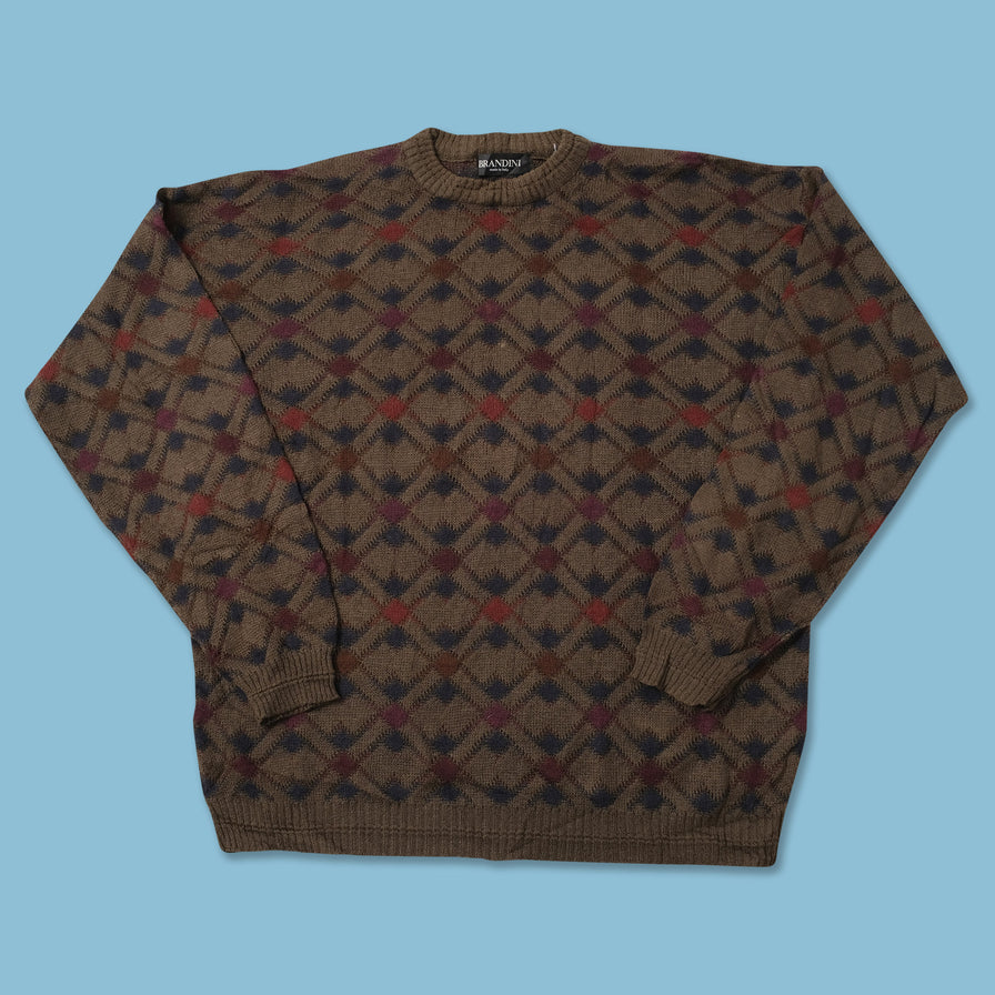 Vintage Knit Sweater XLarge 