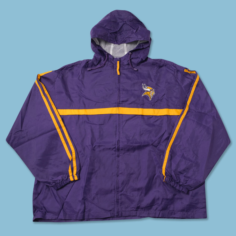 Vintage Minnesota Vikings Light Jacket 3XLarge 