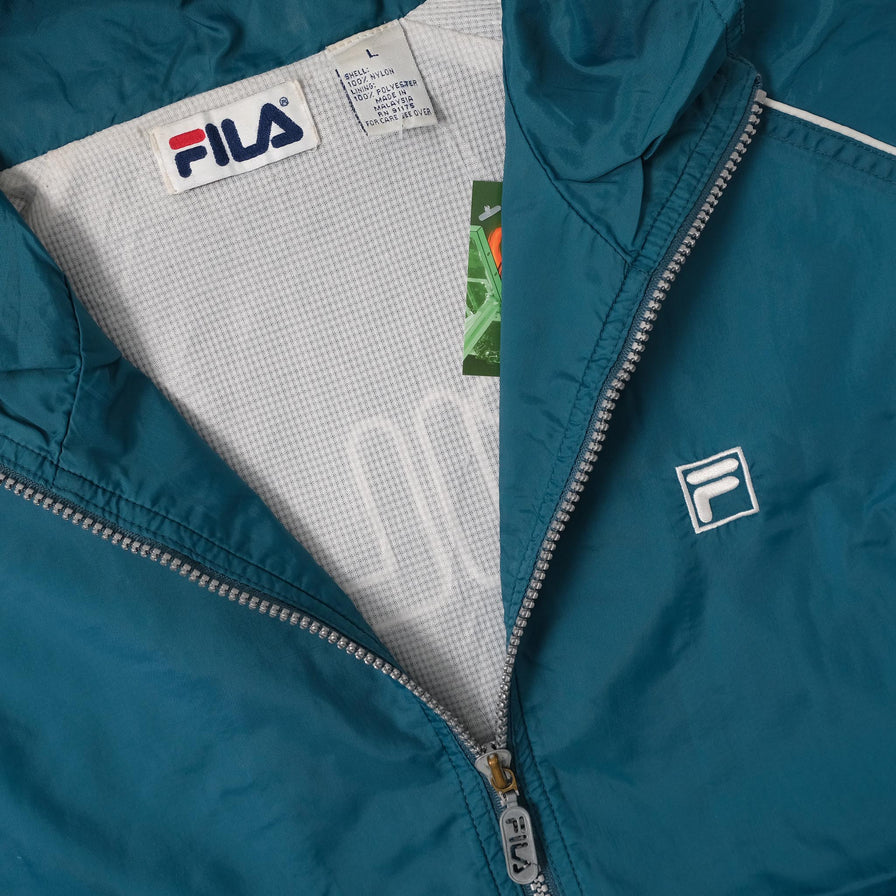Vintage Fila Track Jacket Large 
