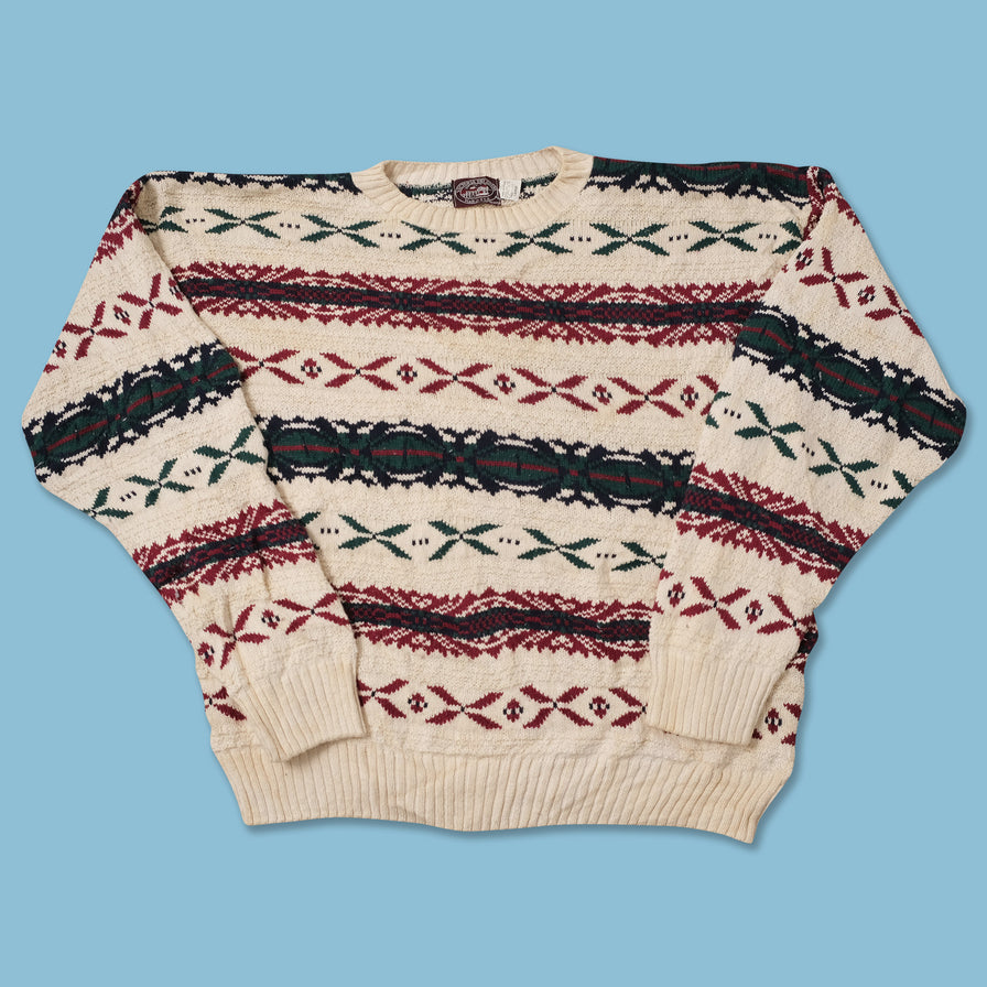 Vintage Knit Sweater XLarge 