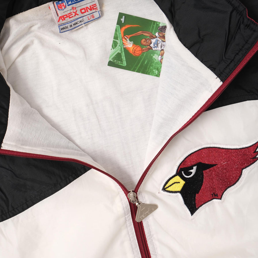 Vintage Arizona Cardinals Track Jacket Large 
