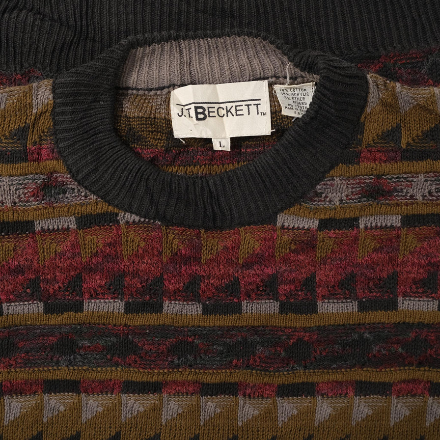 Vintage Knit Sweater Large 