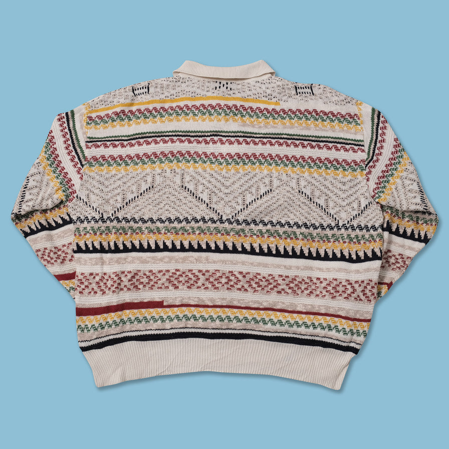 Vintage Hugo Boss Knit Sweater Large 
