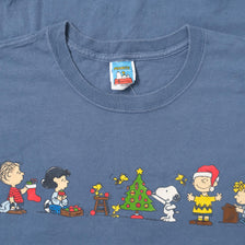 Vintage Peanuts Christmas T-Shirt XLarge 