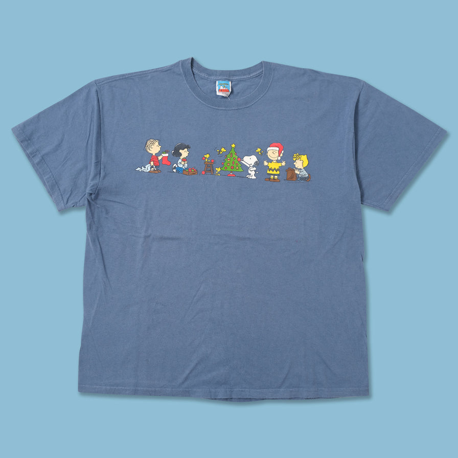 Vintage Peanuts Christmas T-Shirt XLarge 