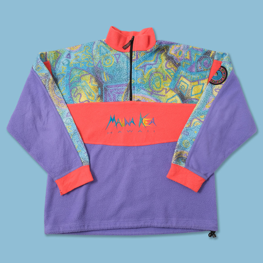 Vintage Hawaii Q-Zip Fleece Medium 