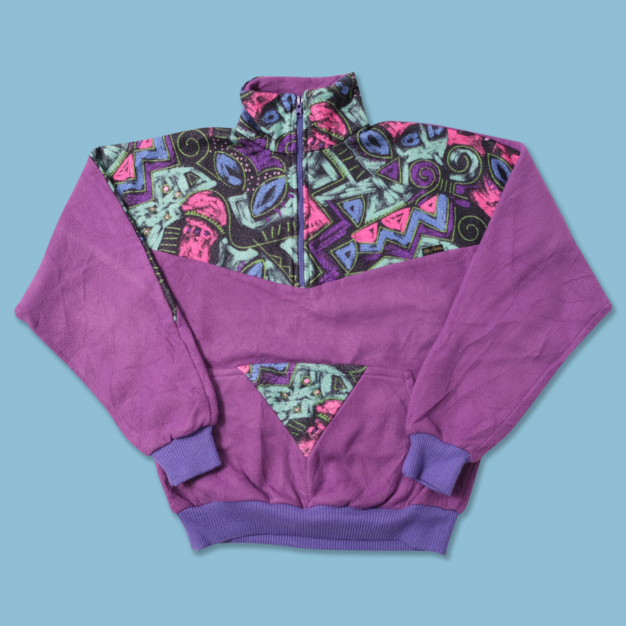 Vintage Women's Q-Zip Fleece Medium 