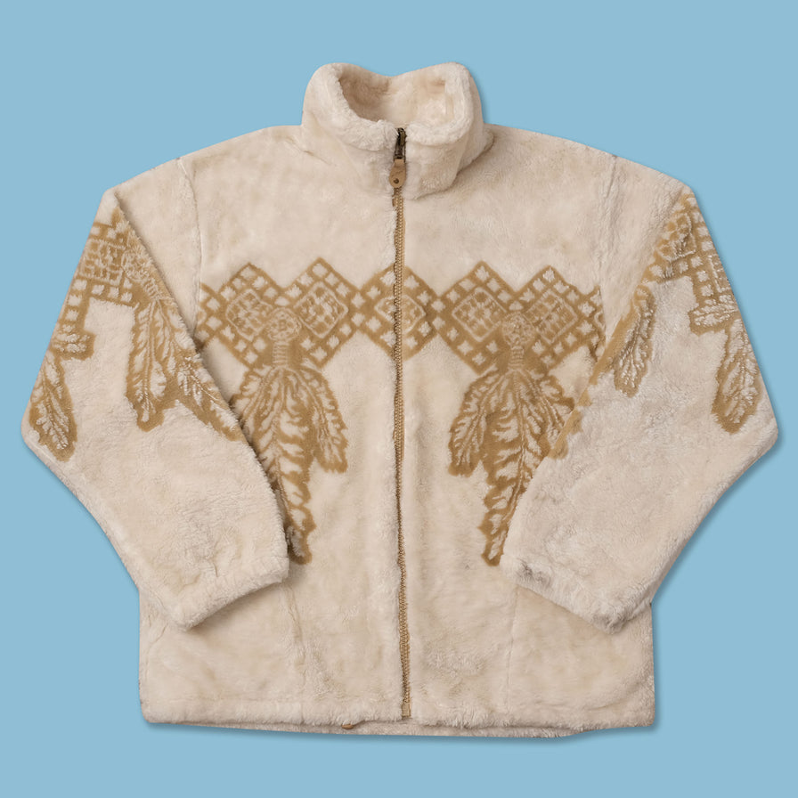 Vintage Fleece Jacket Medium 