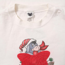 Vintage Pooh Christmas Sweater Large