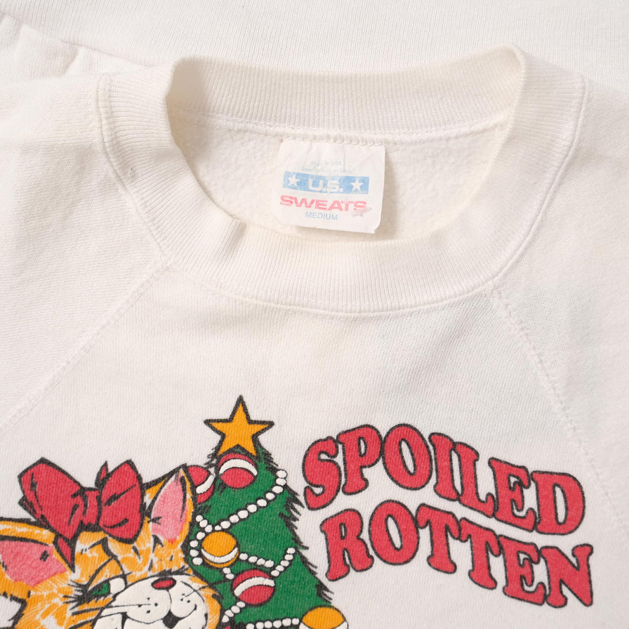 Vintage Christmas Sweater Medium 