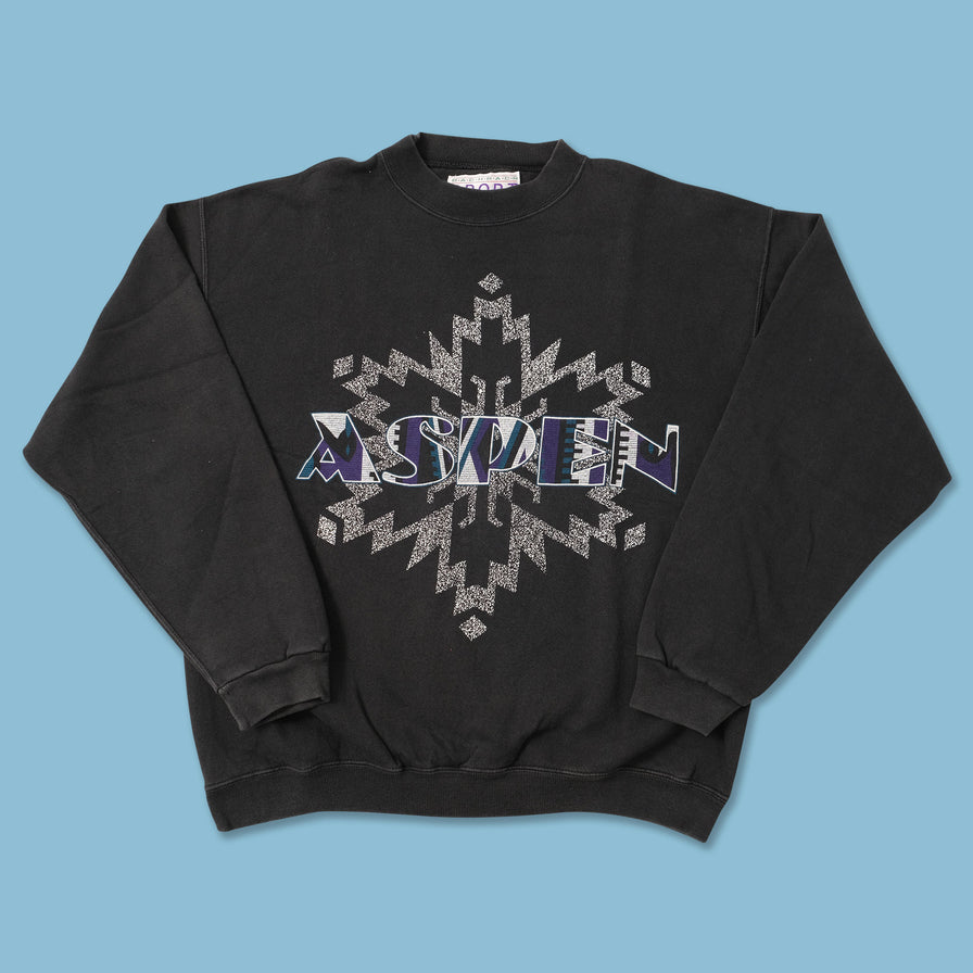 Vintage Aspen Winter Sweater Medium 