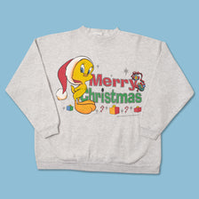 Vintage Tweety Christmas Sweater XLarge 