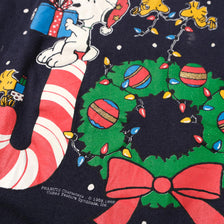 Vintage Peanuts Christmas Sweater XLarge 