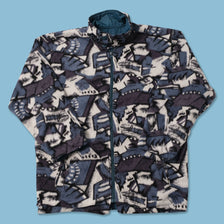 Vintage Reversible Fleece Jacket Large 
