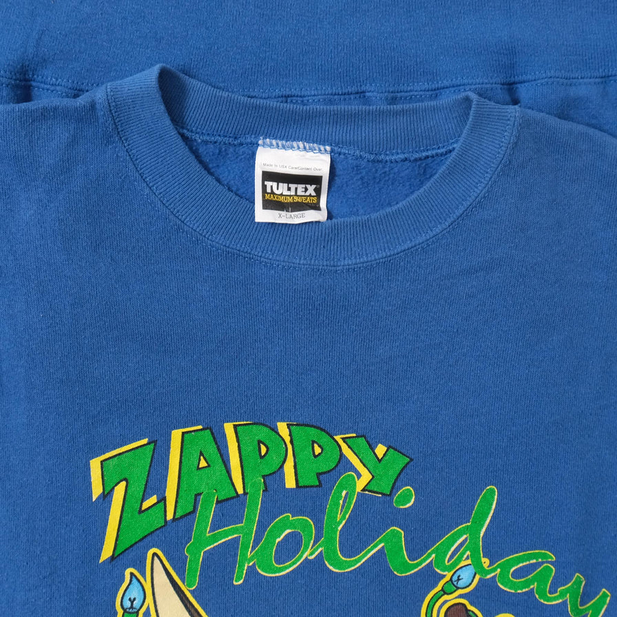 Vintage Looney Tunes Christmas Sweater XLarge 