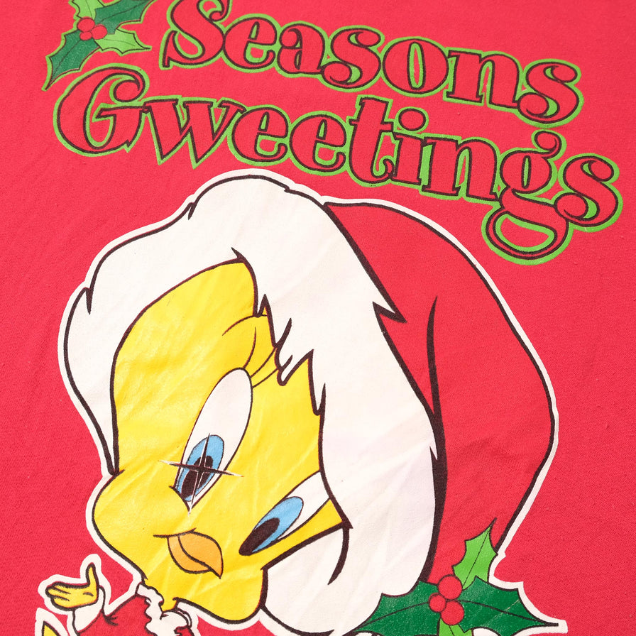 Vintage Tweety Christmas Sweater XXLarge 