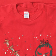 Vintage Santa Claus Sweater Medium