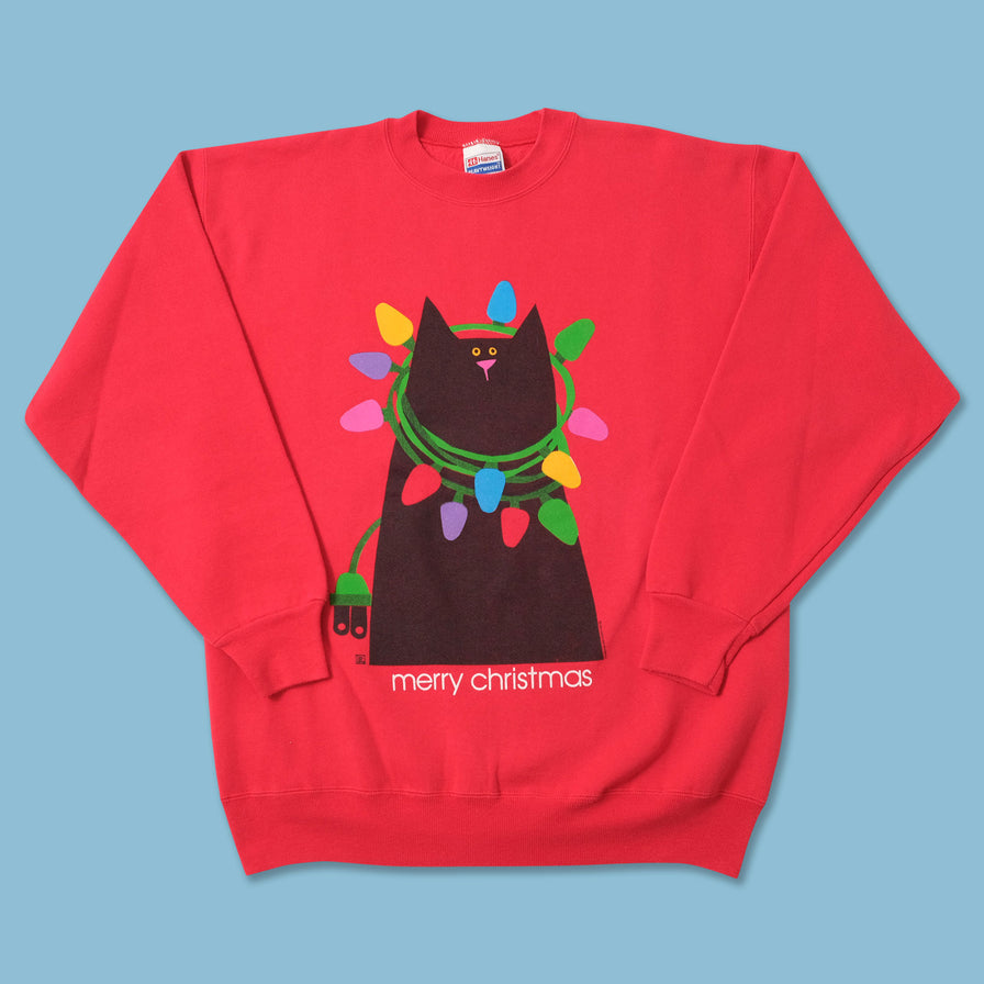 Vintage Christmas Sweater Large 