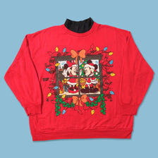 Vintage Mickey Mouse Christmas Sweater XLarge 