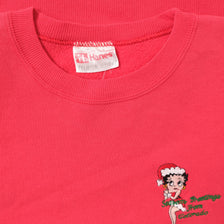 Vintage Betty Boob Christmas Sweater Medium 