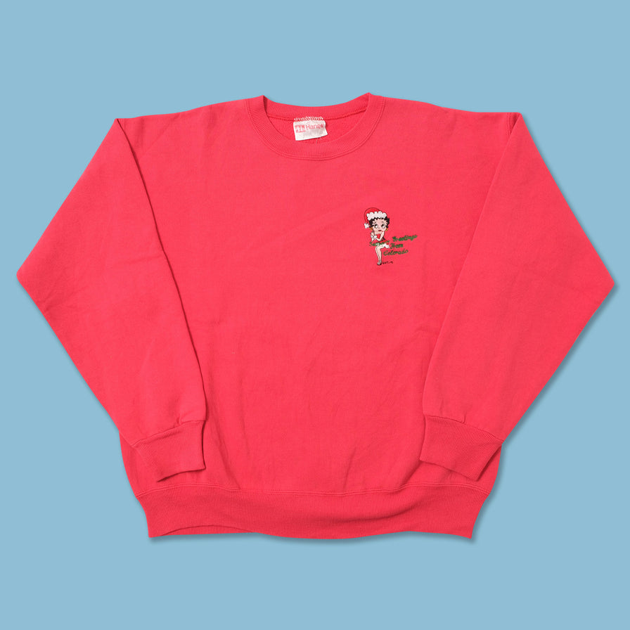 Vintage Betty Boob Christmas Sweater Medium 