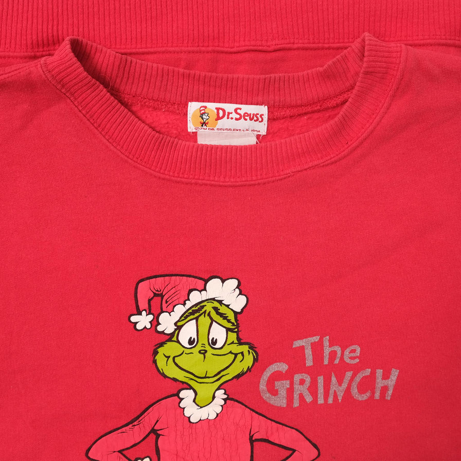 Vintage The Grinch Sweater Large 