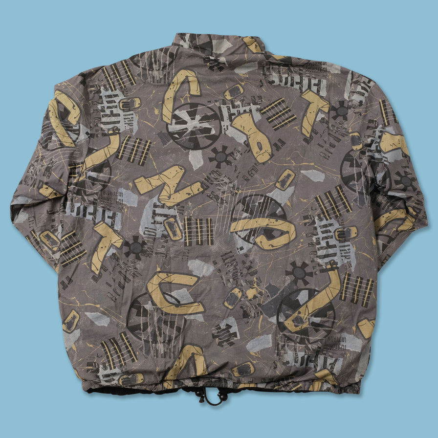 Vintage Reversible Fleece Jacket Large 