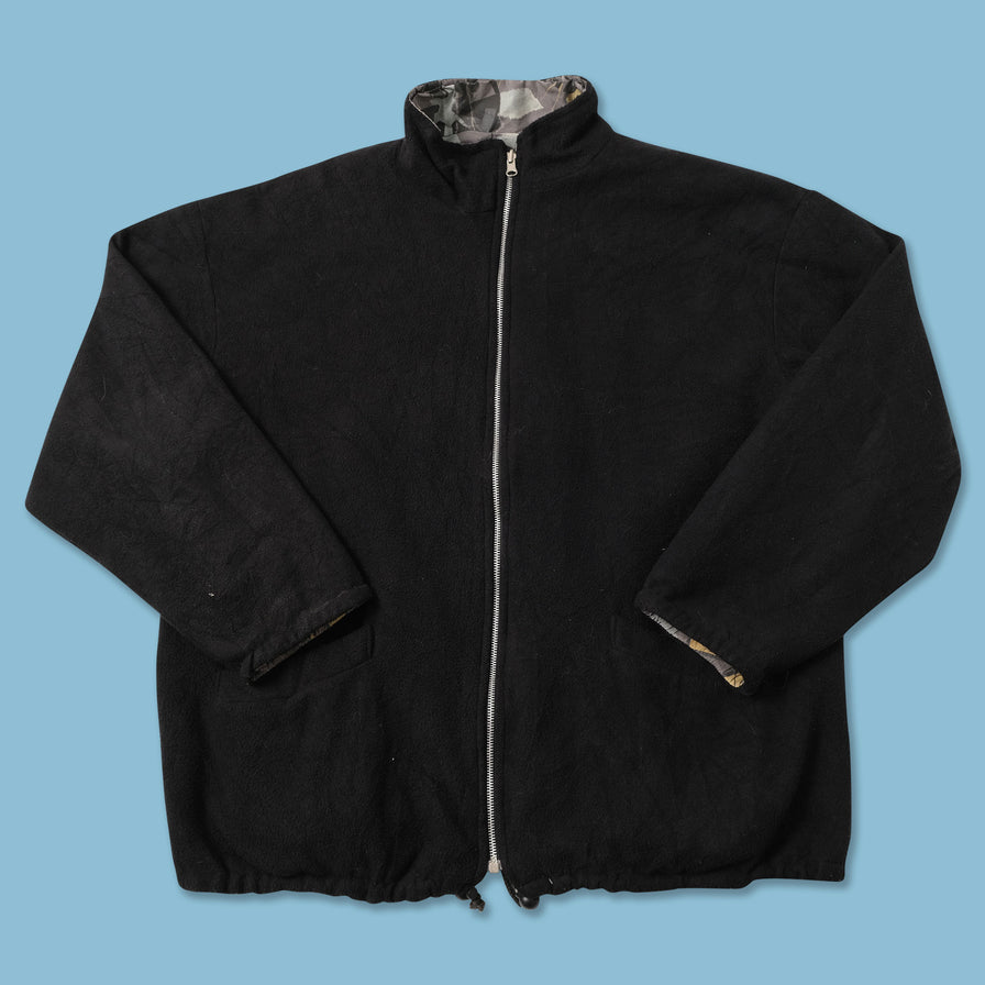 Vintage Reversible Fleece Jacket Large 