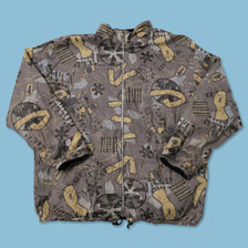 Vintage Reversible Fleece Jacket Large 