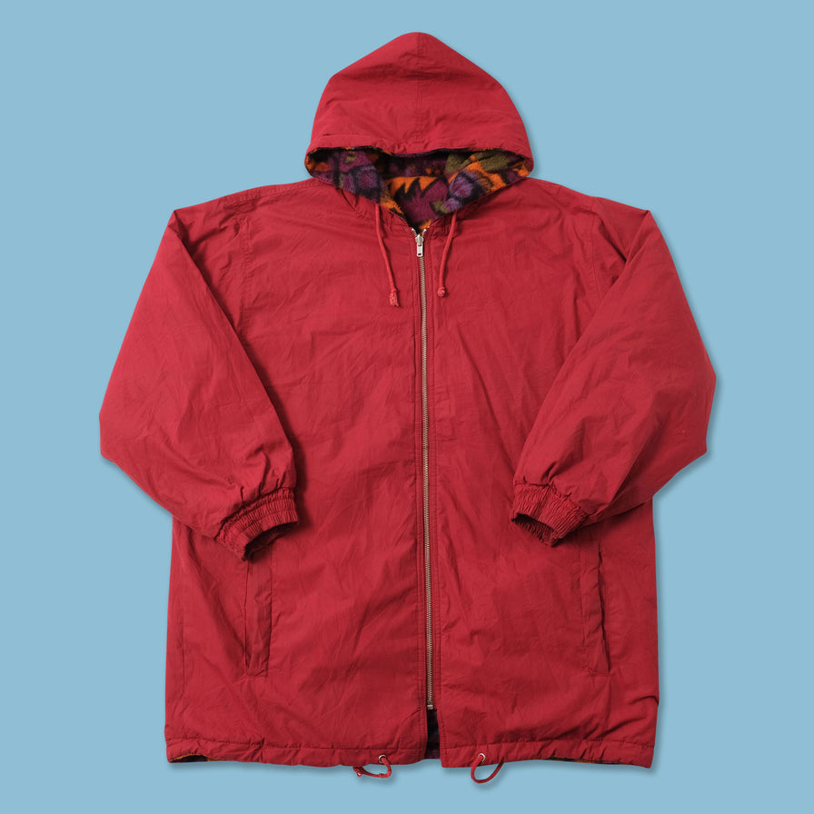 Vintage Reversible Fleece Jacket Large 