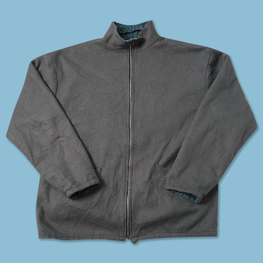 Vintage Reversible Fleece Jacket Medium 
