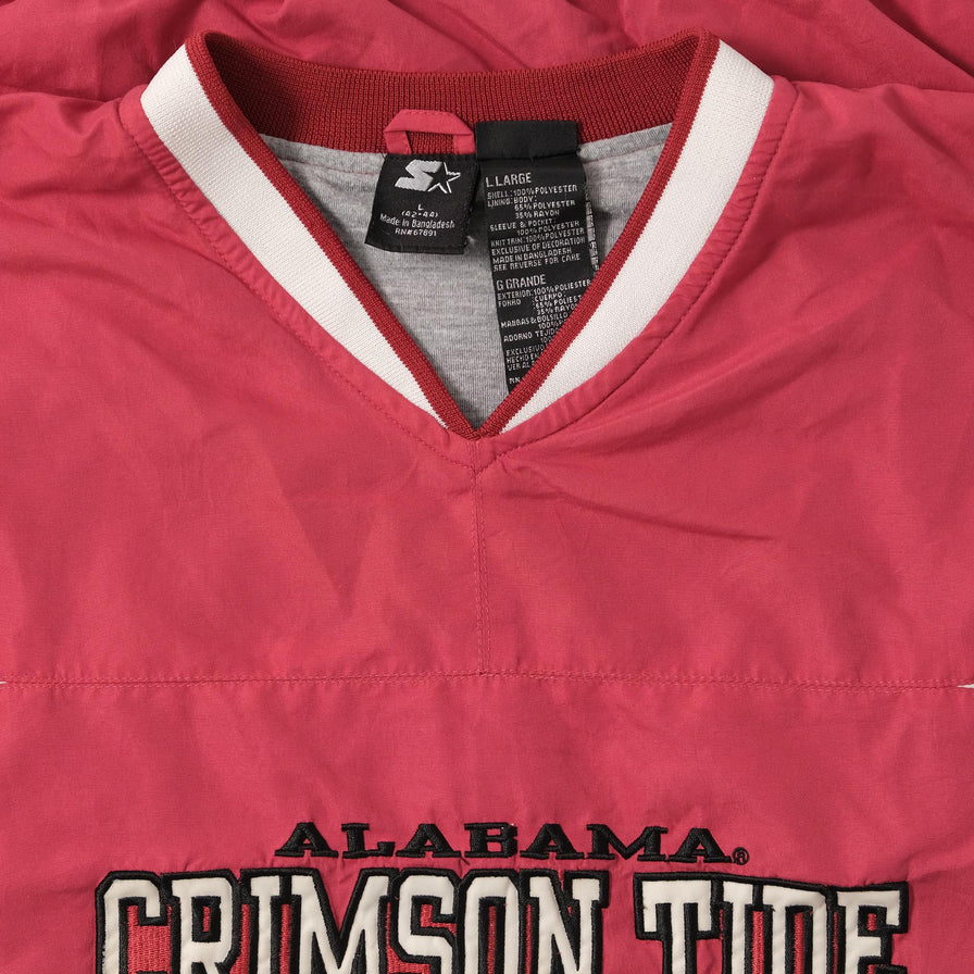 Vintage Starter Alabama Crimson Tide Windbreaker Large 