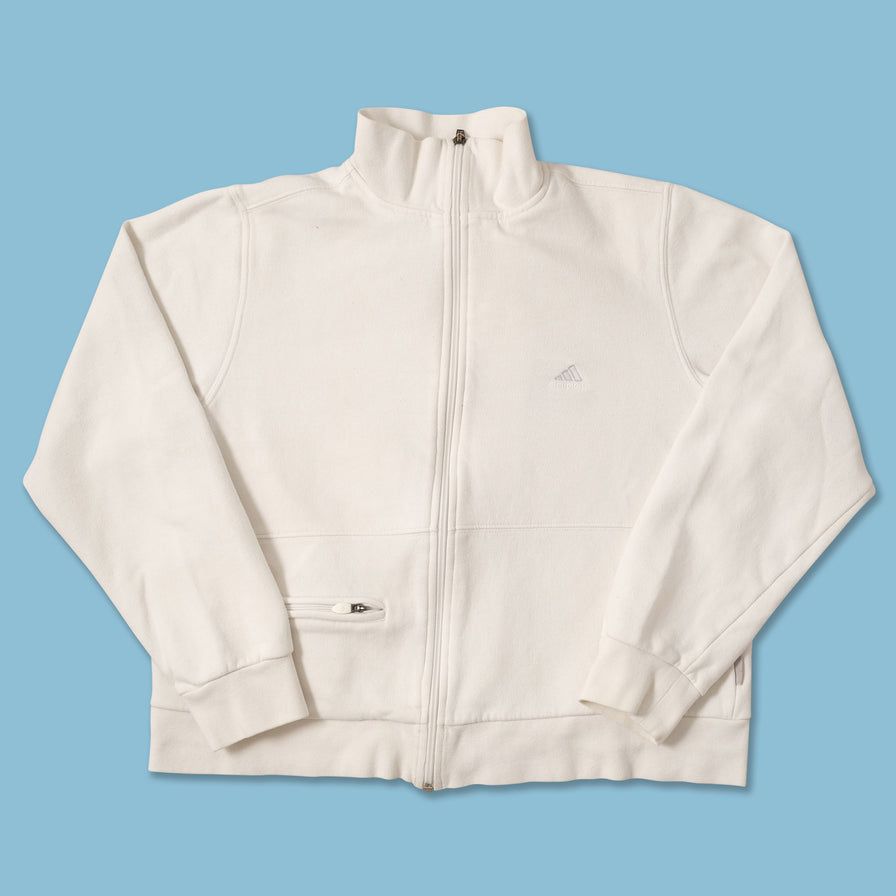 Vintage Women's Adidas Sweat Jacket Medium 