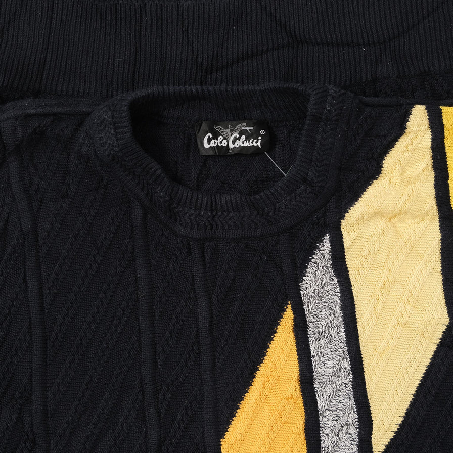 Vintage Carlo Colucci Knit Sweater XLarge 