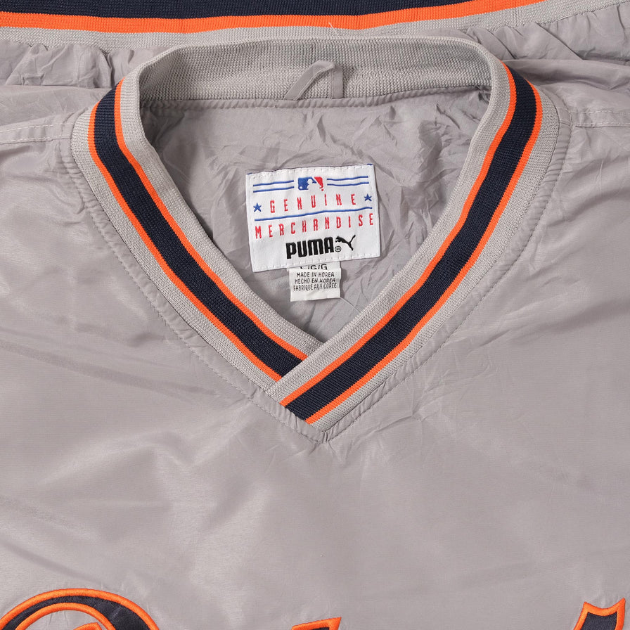 2001 Puma Detroit Tigers Windbreaker Medium 