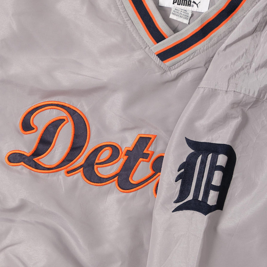 2001 Puma Detroit Tigers Windbreaker Medium 