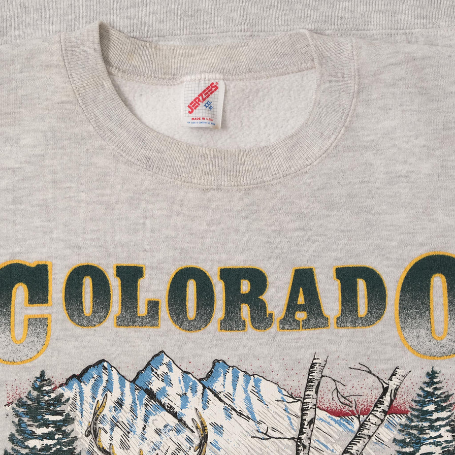 Vintage Rocky Mountains Sweater XLarge 